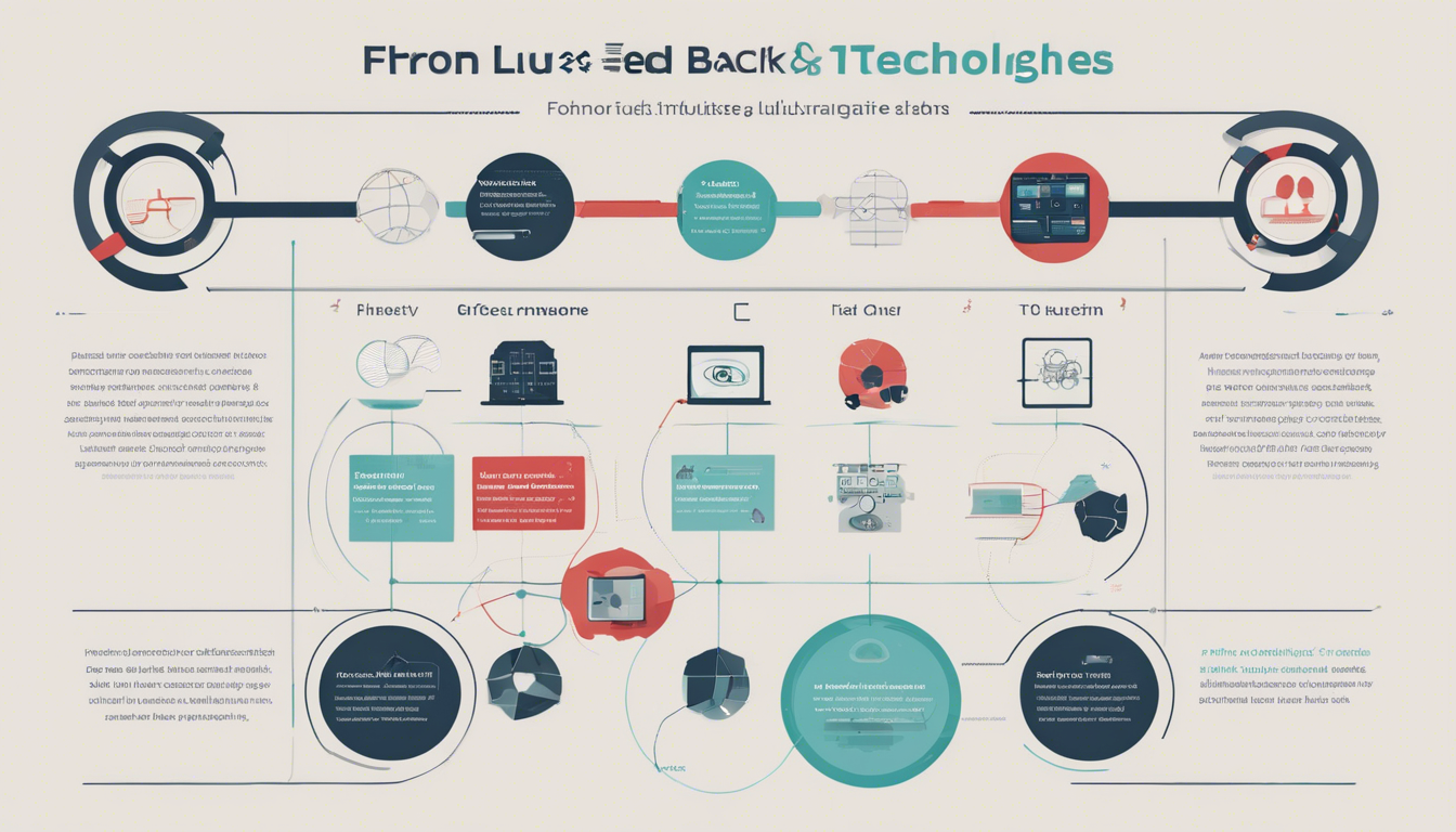 découvrez les principales différences entre les technologies front-end et back-end. apprenez comment ces deux aspects du développement web interagissent, leurs rôles respectifs et les compétences nécessaires pour exceller dans chacun d'eux.